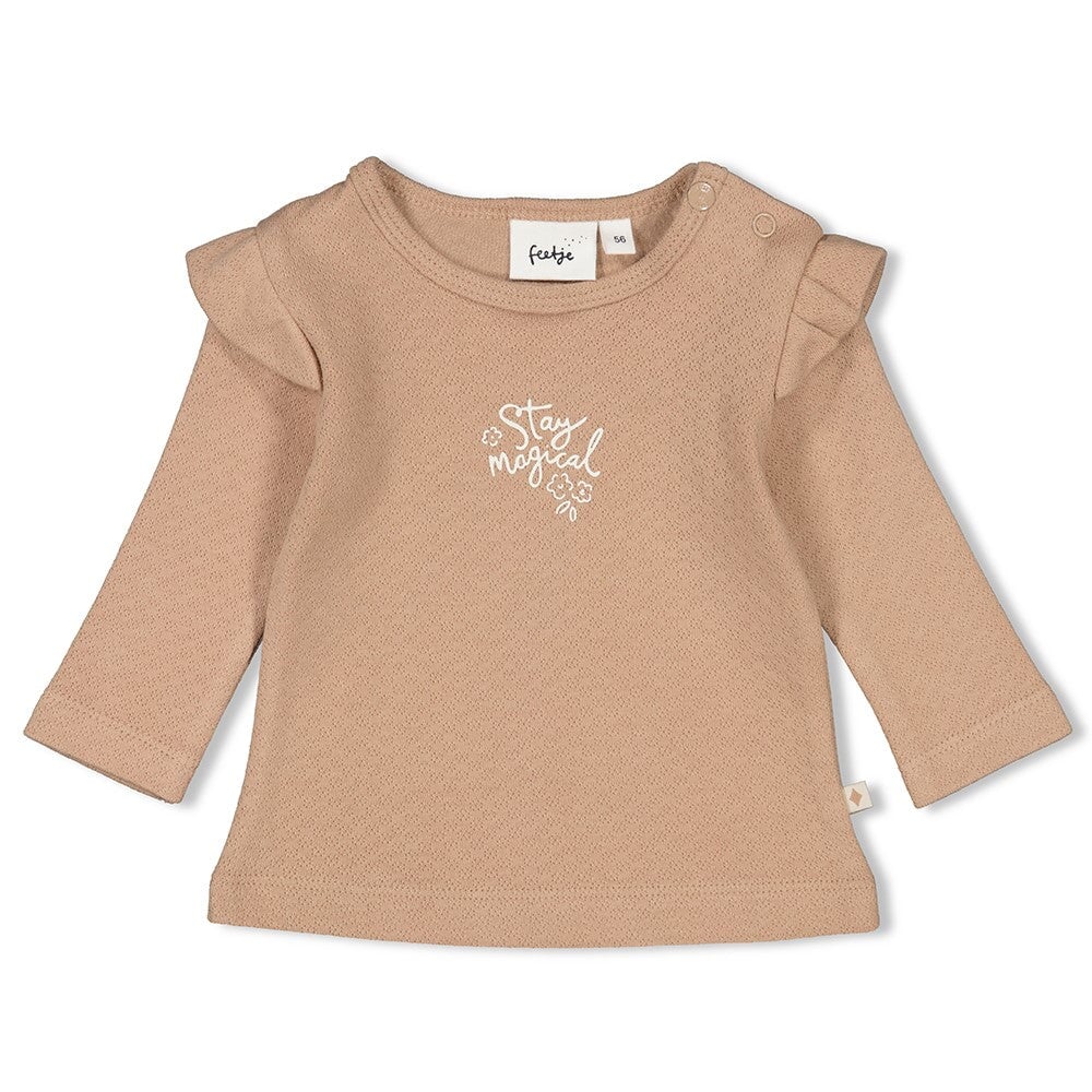 STAY MAGICAL - Organic Cotton Jacquard Interlock Fashion Top