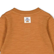 CLUB CROISSANT - Slub Yarn French Terry Henley Top