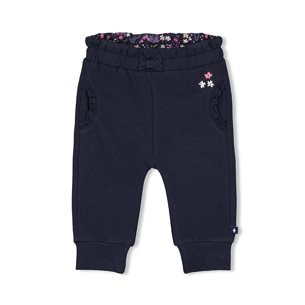 MIDNIGHT FLOWERS - Flowers Soft Fleece Fashion Pants
