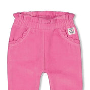 MIDNIGHT FLOWERS - Velour Fashion Pants