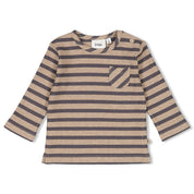 CAMP WILDERNESS - 4x2 Drop Needle Rib Jersey Stripe Top