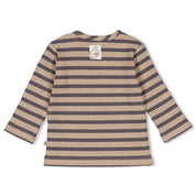 CAMP WILDERNESS - 4x2 Drop Needle Rib Jersey Stripe Top