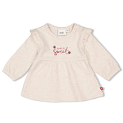 YOU'RE SO SWEET - Peached Inside Knit Jersey Swing Top