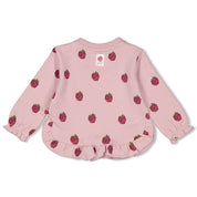 YOU'RE SO SWEET - Peached Inside French Terry Fashion Sweat Top