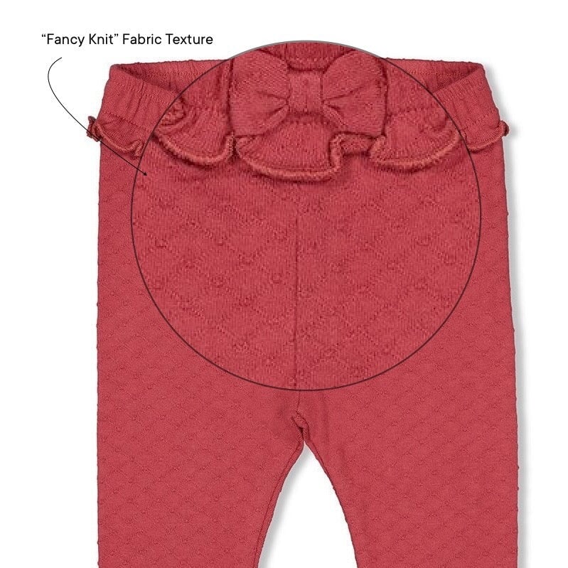 YOU'RE SO SWEET  - Organic Cotton Fancy Knit Fashion Legging