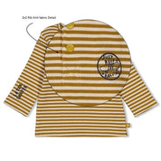 KEEP ROLLING - 2x2 Rib Jersey Henley Collar Top