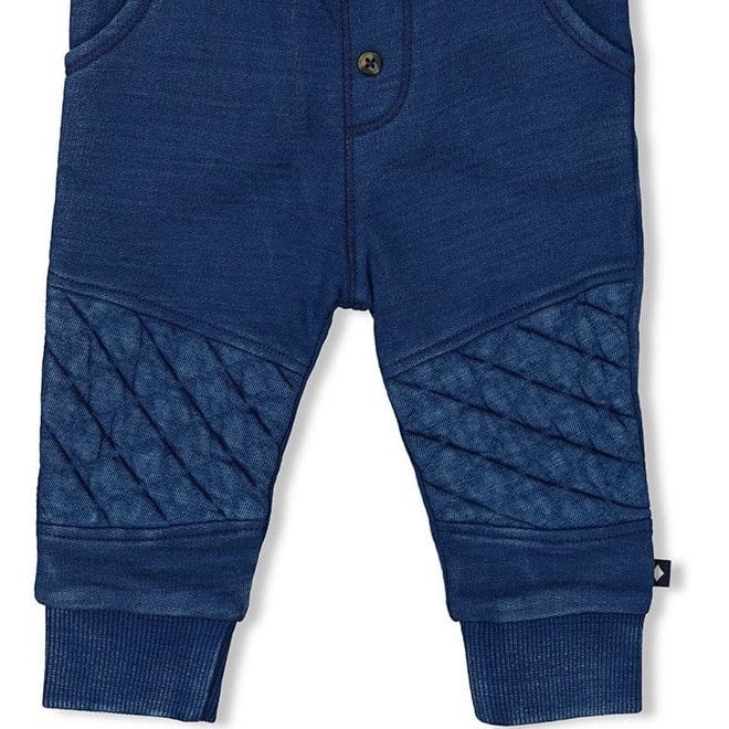 KEEP ROLLING - Stepped Double Knit Quilted  Keepsake Pants