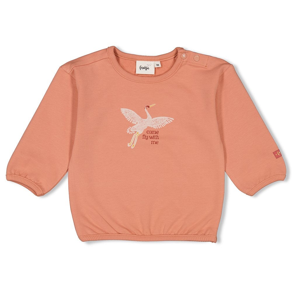 WINTER NOMAD - "Come Fly With Me" French Terry Sweat Top