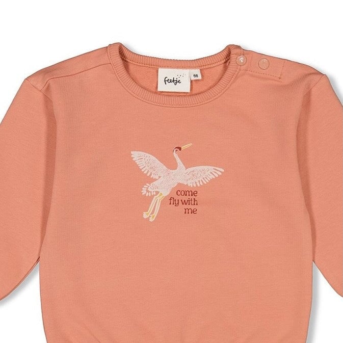 WINTER NOMAD - "Come Fly With Me" French Terry Sweat Top