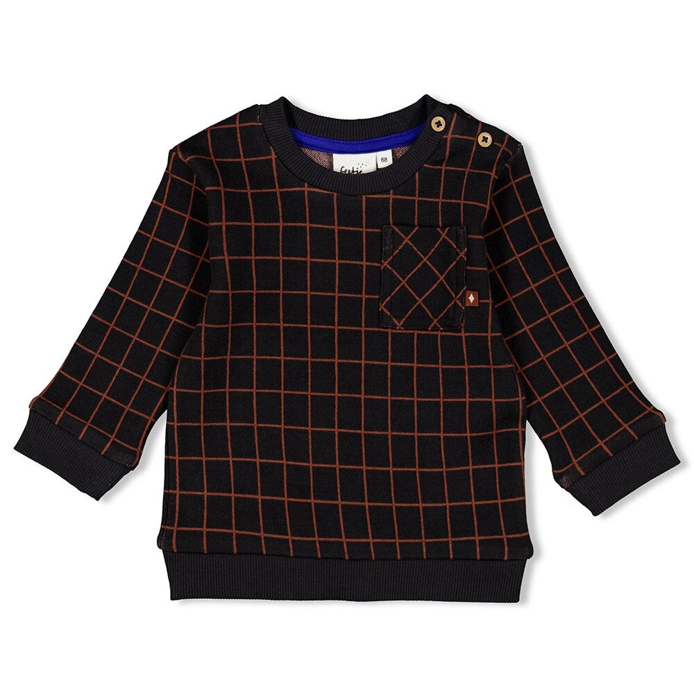 GO FETCH - Fashion Jacquard Sweat Top