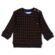 GO FETCH - Fashion Jacquard Sweat Top