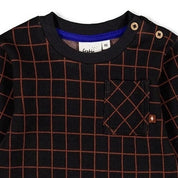 GO FETCH - Fashion Jacquard Sweat Top