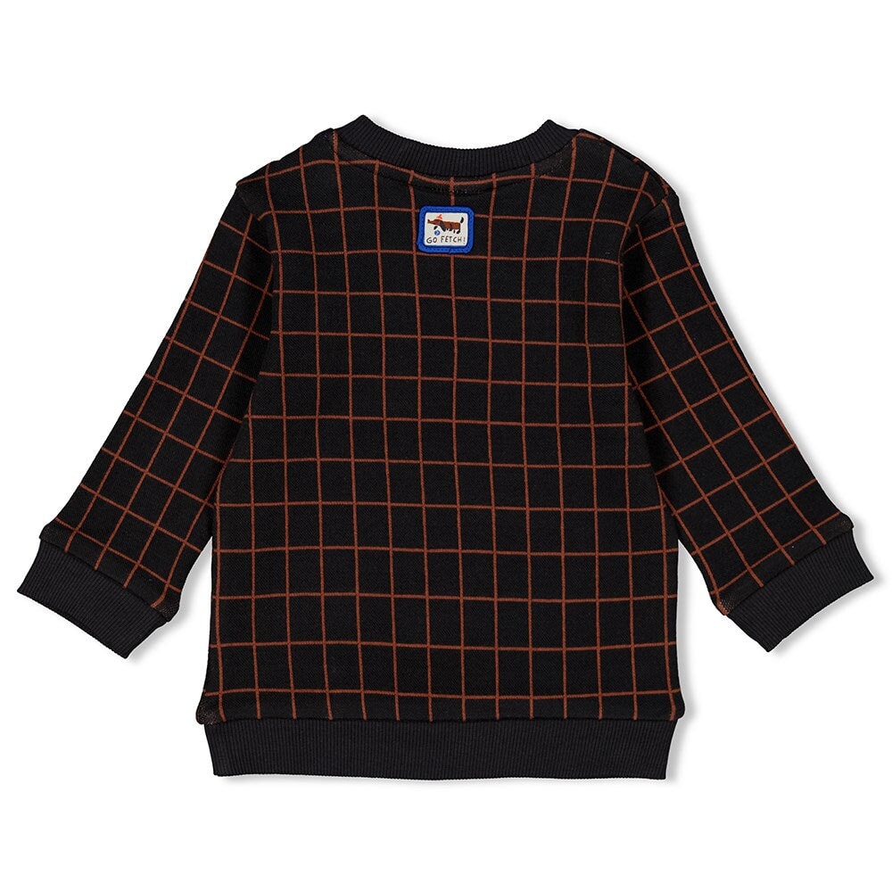 GO FETCH - Fashion Jacquard Sweat Top