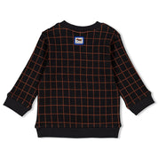 GO FETCH - Fashion Jacquard Sweat Top