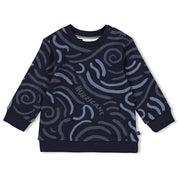 COASTAL COOL - Organic Cotton Terry Hatton Fleece Sweat Top