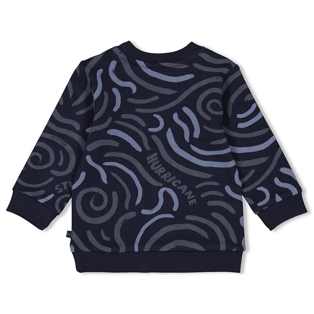 COASTAL COOL - Organic Cotton Terry Hatton Fleece Sweat Top