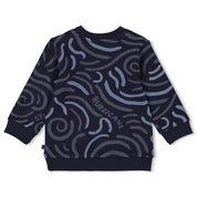 COASTAL COOL - Organic Cotton Terry Hatton Fleece Sweat Top