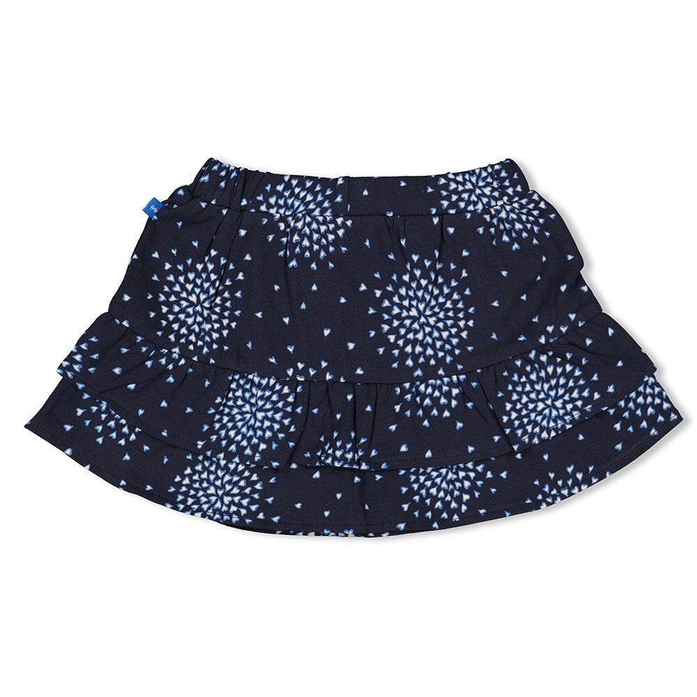 AMOUR TOUJOURS - Allover Print Tiered Swing Skirt