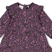 FOREST FANCY - Allover Forest Fancy Print Swing Dress