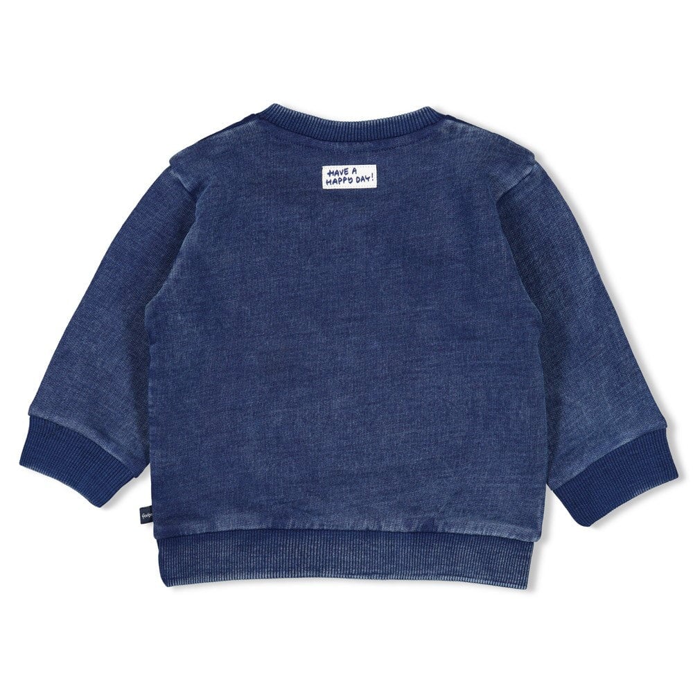 KEEPSAKE DENIM - French Terry Knit Henley Sweat Top