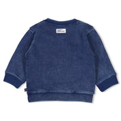 KEEPSAKE DENIM - French Terry Knit Henley Sweat Top