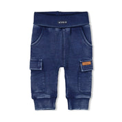 KEEPSAKE DENIM - Knit French Terry Cargo Denim Pants