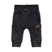 KEEPSAKE DENIM - Knit French Terry Cargo Denim Pants