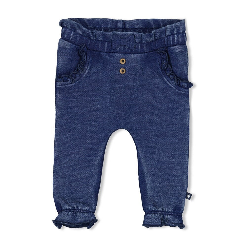 KEEPSAKE DENIM - Knit French Terry Fashion Denim Pants