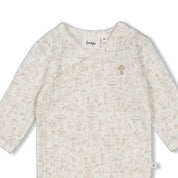 DEAR AUTUMN - Peached Inside Side Wrap Jersey  Body