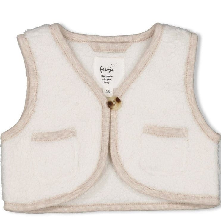 DEAR AUTUMN - Fashion Teddy Vest
