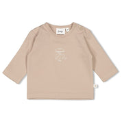 DEAR AUTUMN - Peached Inside Jersey Fashion Top