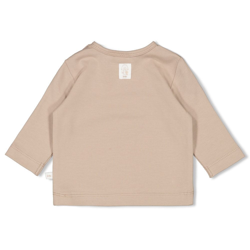 DEAR AUTUMN - Peached Inside Jersey Fashion Top