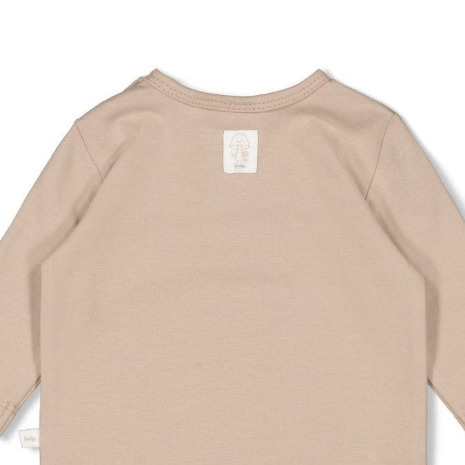 DEAR AUTUMN - Peached Inside Jersey Fashion Top