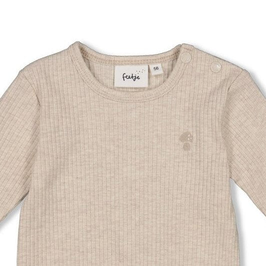 DEAR AUTUMN - 4x2 Drop Needle Rib Jersey Fashion Top