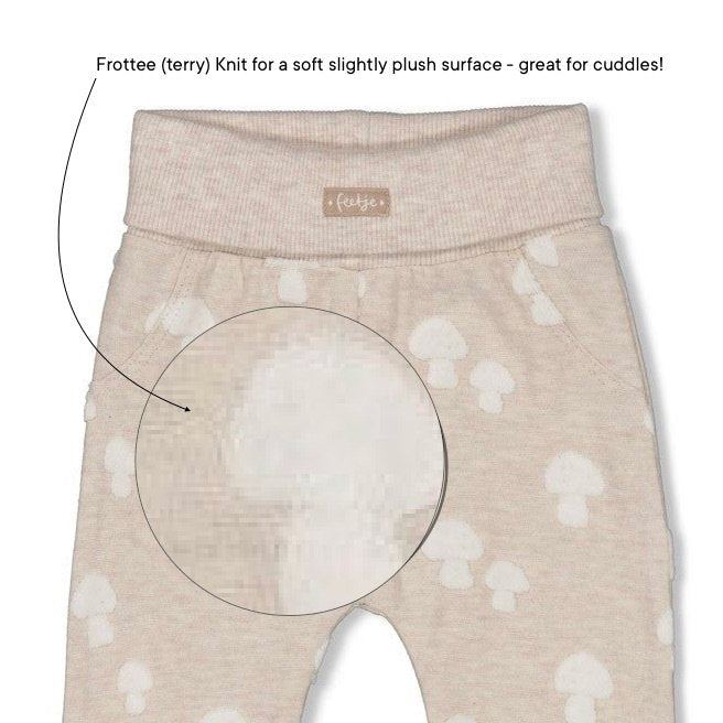 DEAR AUTUMN - Signature Frottee Knit Pants