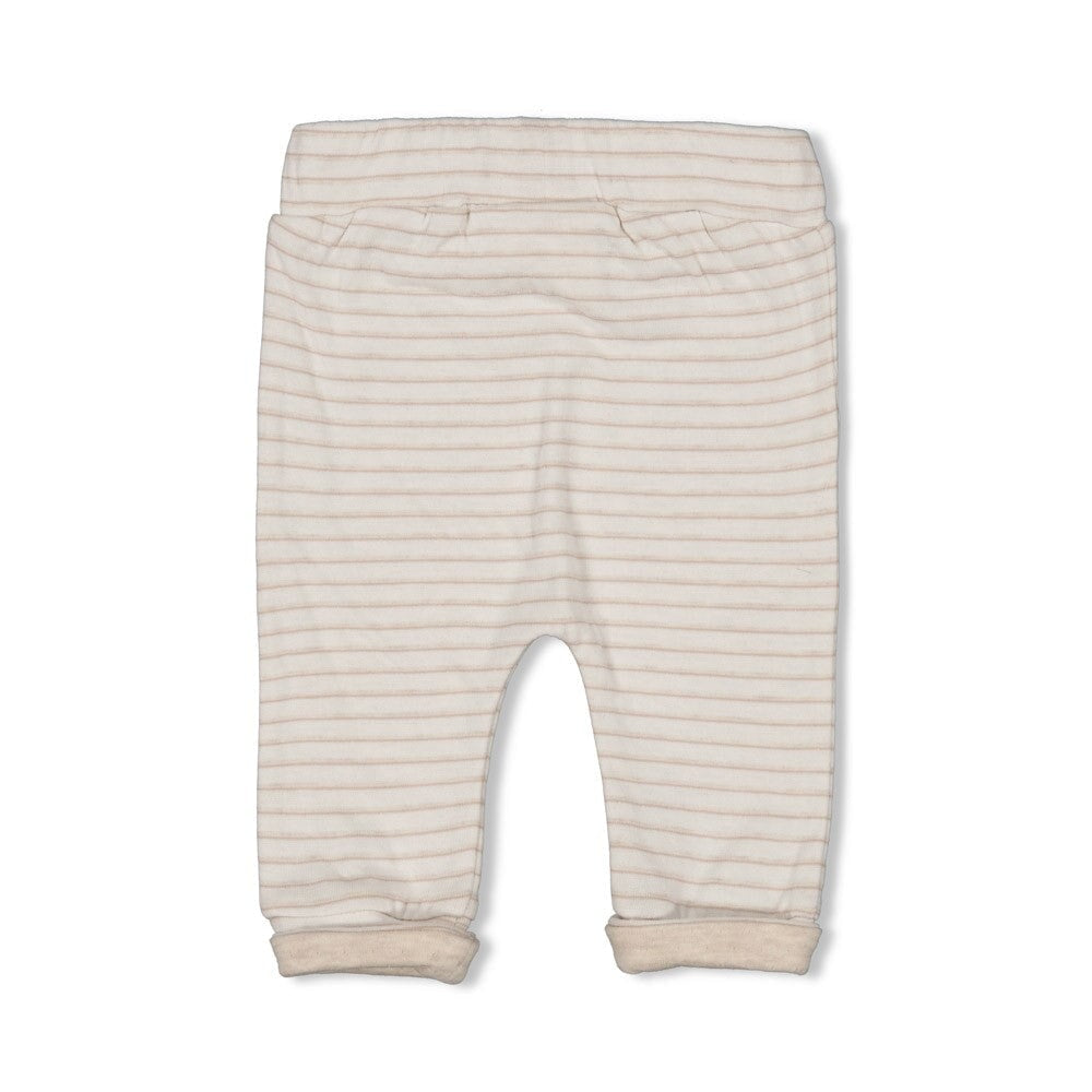 DEAR AUTUMN - Double Knit Stripe Pants