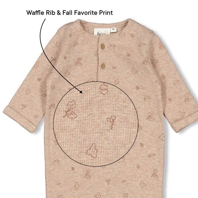 FALL FAVORITES - Waffle Rib Classic Keepsake Coverall