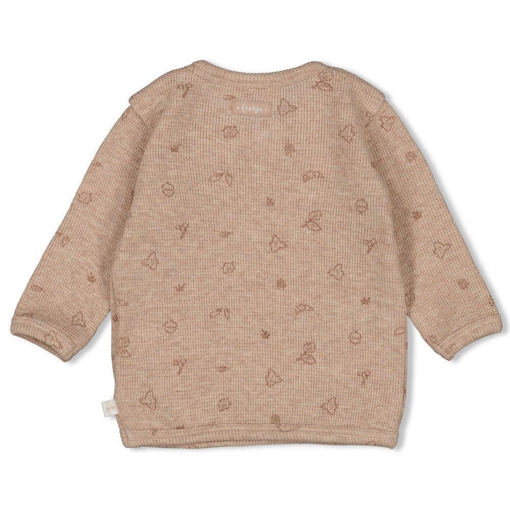 FALL FAVORITES - Waffle Rib Side-Wrap Fashion Top