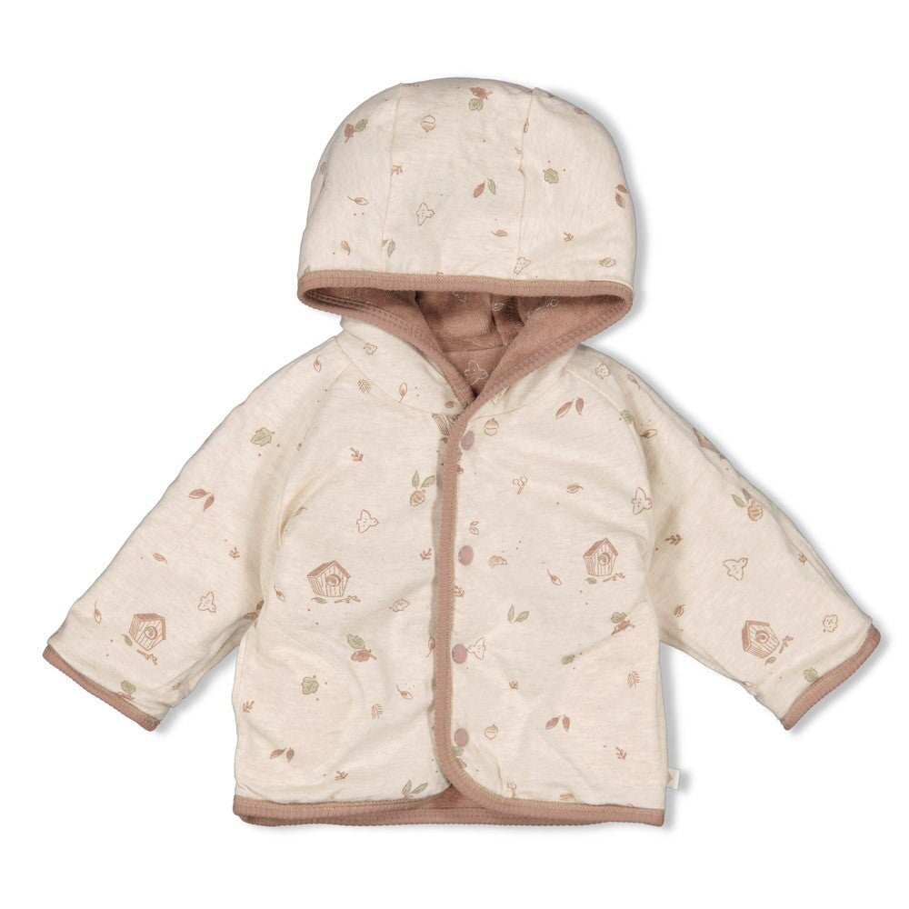 FALL FAVORITES - Velour & Single Jersey Reversible Jacket