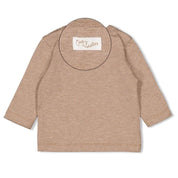 SLEEPY SHEEPY - "cozy cuddles" Peached Inside Jersey Fashion Top