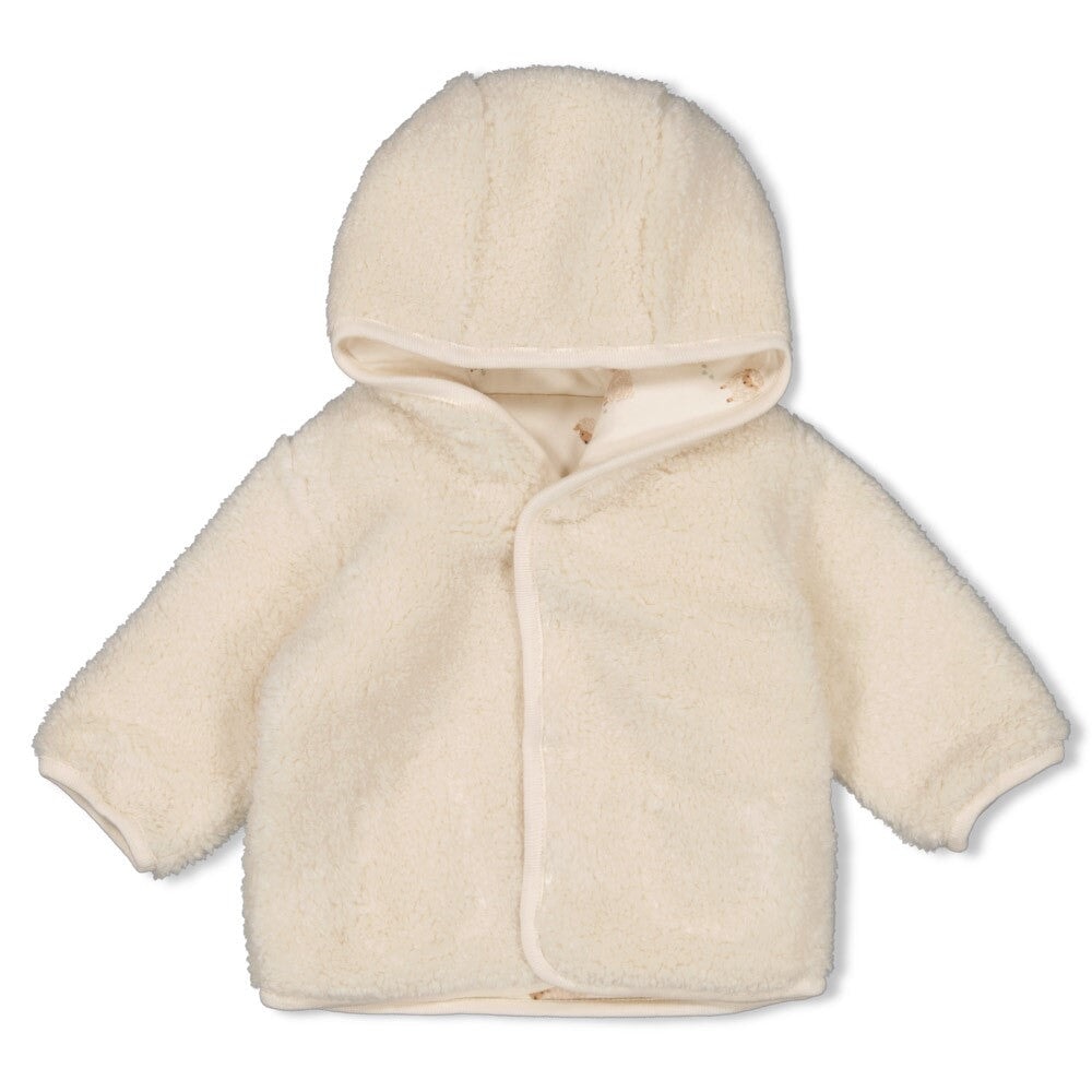 SLEEPY SHEEPY - Keepsake Reversible Teddy Jacket with Hood