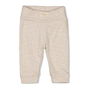 SLEEPY SHEEPY - 2x2 Ribbed Knit “cozy cuddles” Stripe Fashion Pants