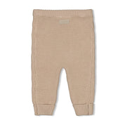 SLEEPY SHEEPY - Organic Cotton 4-Yarn Knit Cozy Pants