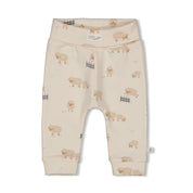SLEEPY SHEEPY - Fleece Knit Allover Print Fashion Pants