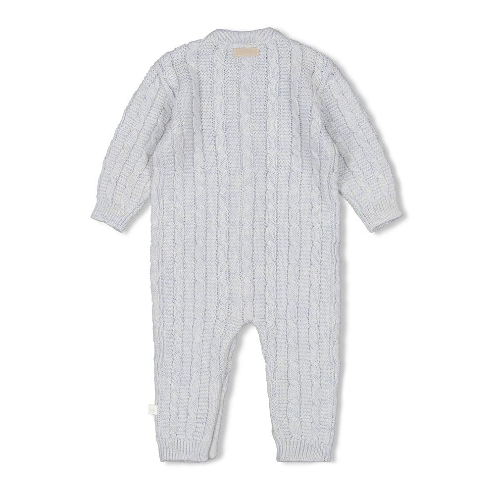 THE KNITS - Classic Keepsake Homespun Style Cable Knit Coverall