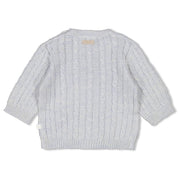 THE KNITS - Homespun Style Cable Knit Sweater