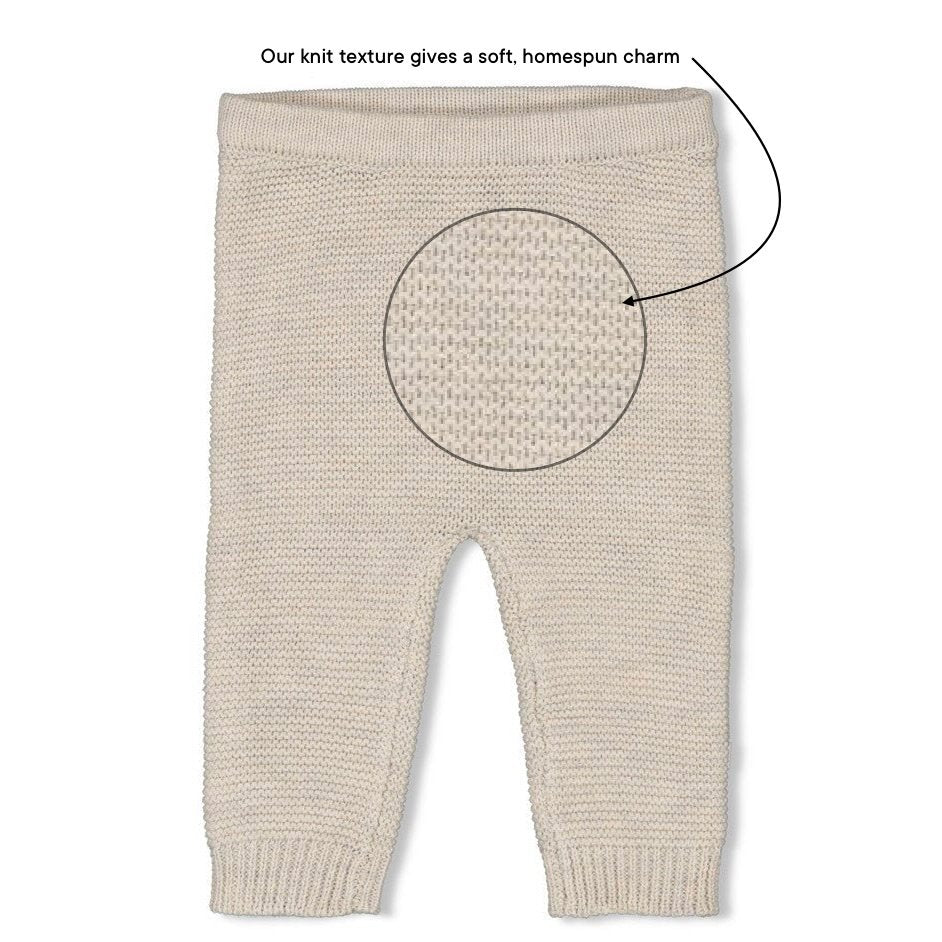 THE KNITS - Homespun Style Charming Knit Pants