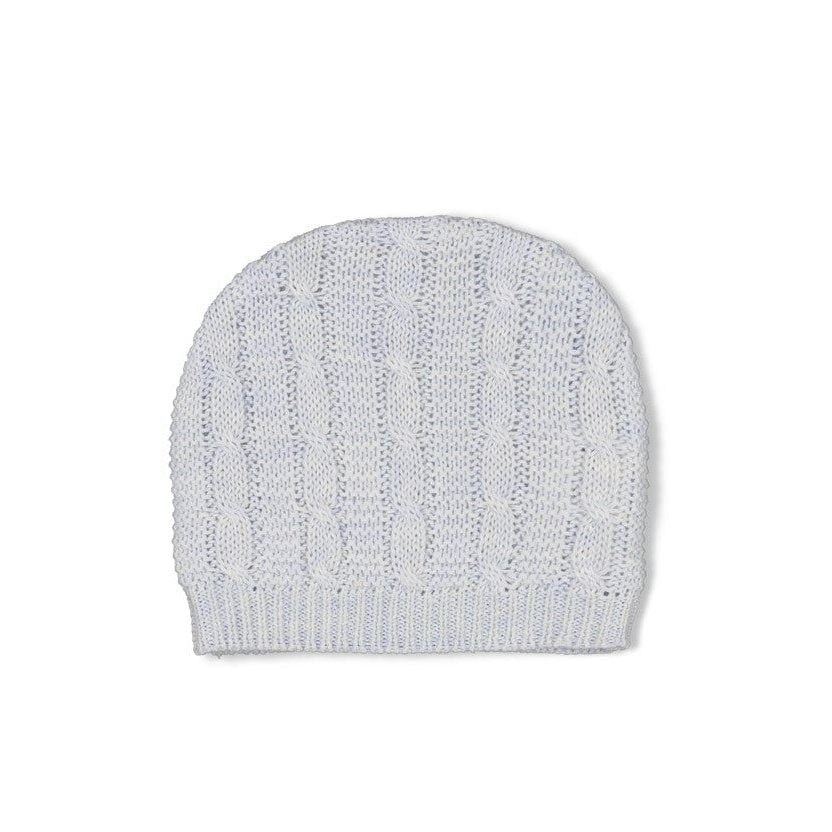 THE KNITS - Homespun Style Cable Knit Bonnet