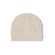 THE KNITS - Homespun Style Cable Knit Bonnet