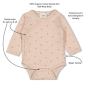 MORNING SUN - Collection Flower Print Side Wrap Body